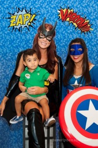 Super Hero Photobooth at the 3rd Annual Preemie Power Family Celebration