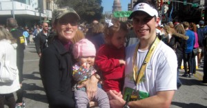 Alter Family at the Austin Marathon