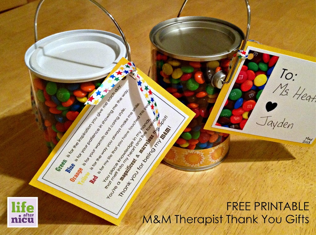 Free Printable Mm Therapist Thank You Gifts