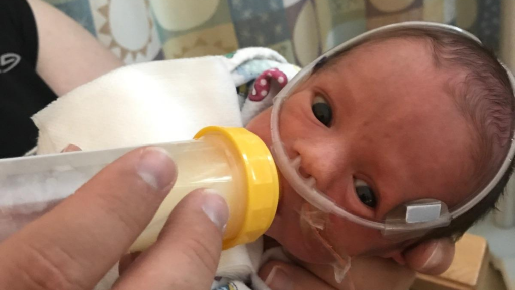 breast milk NICU baby, breastfeeding