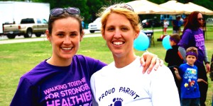 Mary and me at a March for Dimes event