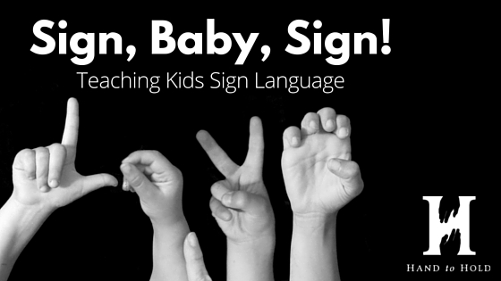 teaching kids sign language
