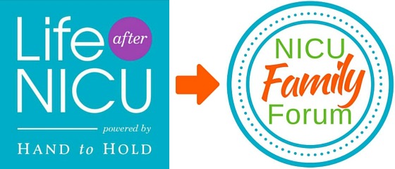 life after nicu NICU family forum hand to hold