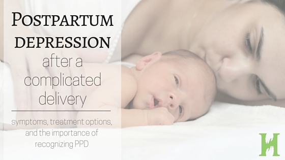 Postpartum depression symptoms prematurity NICU