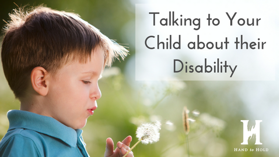talking to child about disability