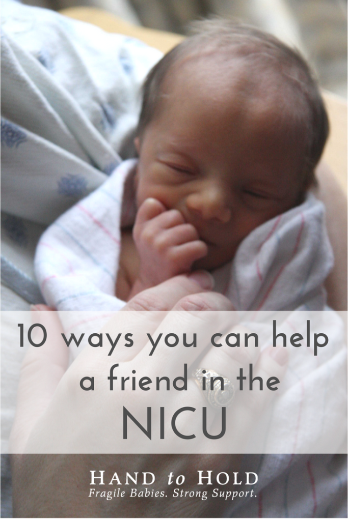 10 ways to help a friend in the NICU