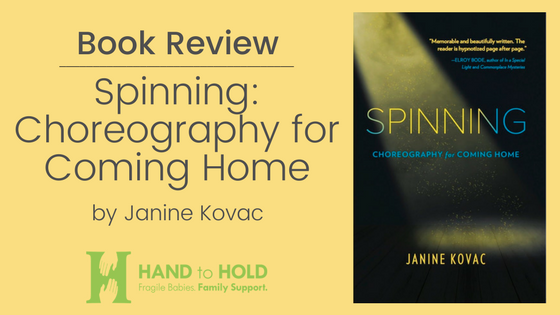 spinning, Janine kovac, hand to hold, book review