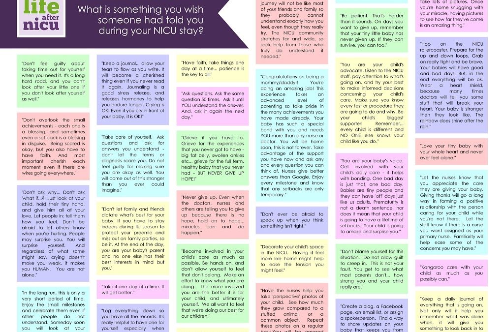 Free Printable :: Advice for Parents in the NICU