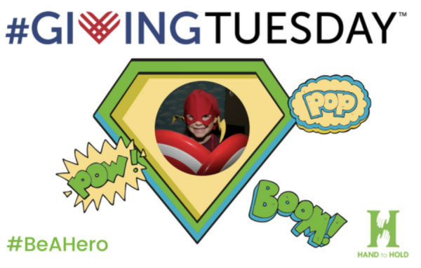 Could You #BeAHero? Support Hand to Hold for #GivingTuesday
