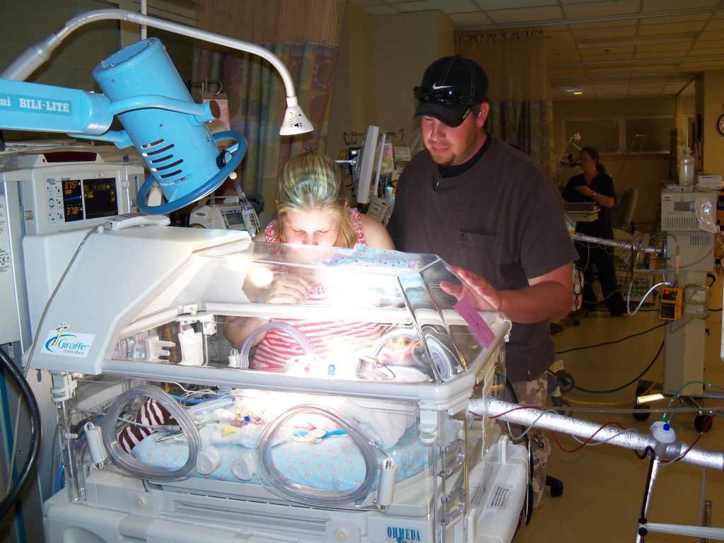 Finding Ways to Parent in the NICU Hand to Hold