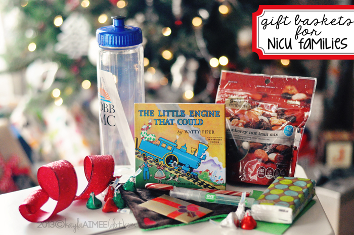 Giving Back: NICU Holiday Gift Basket Ideas