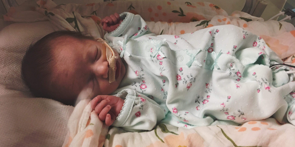 Francis Junebug NICU baby, peer support