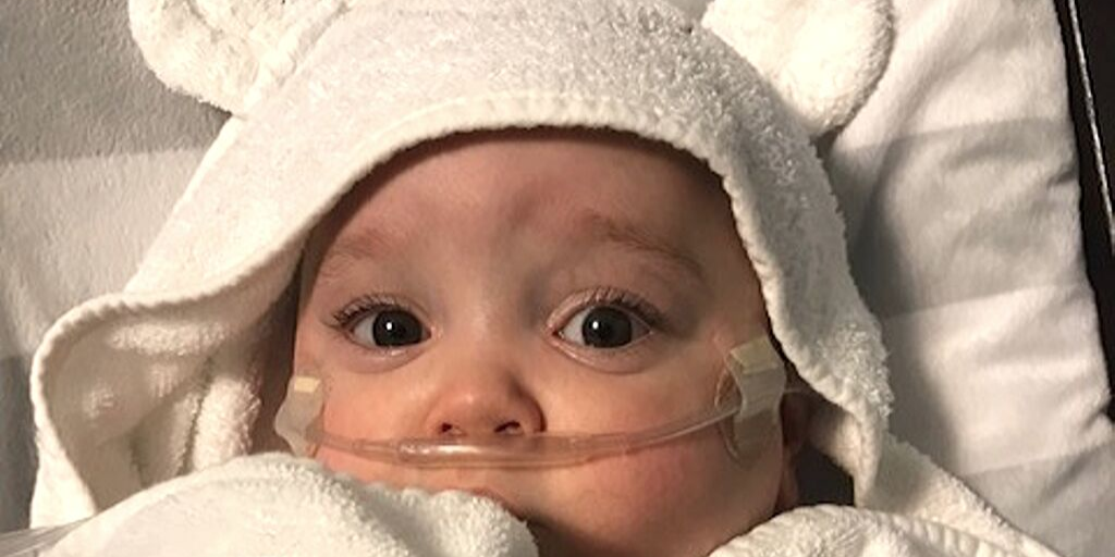H McCurry, Ashley McCurry, first bath, NICU