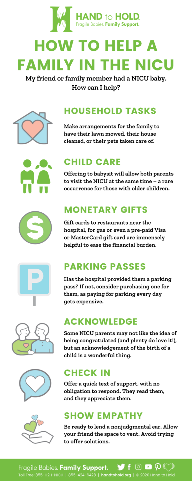 How to Help a NICU Family Hand to Hold