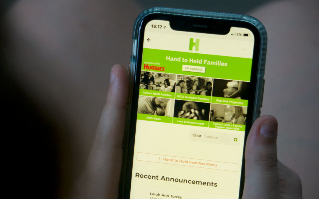 Hand to Hold’s New Mobile App Help NICU Parents Access Emotional Support