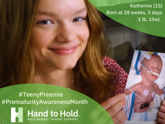 hand to hold teeny preemie fundraiser