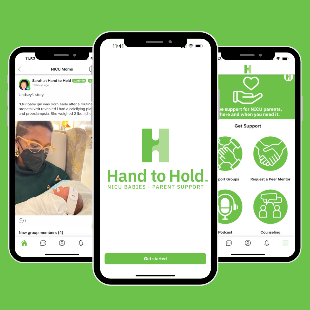 Hand to Hold app