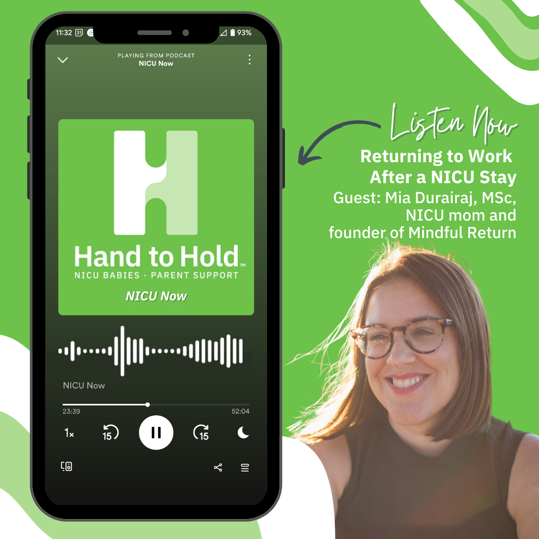 NICU Now podcast, Hand to Hold, KC Davis