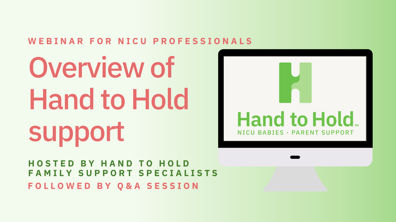 hand to hold support overview