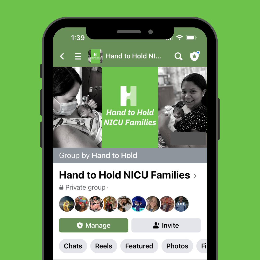 hand to hold nicu families facebook group