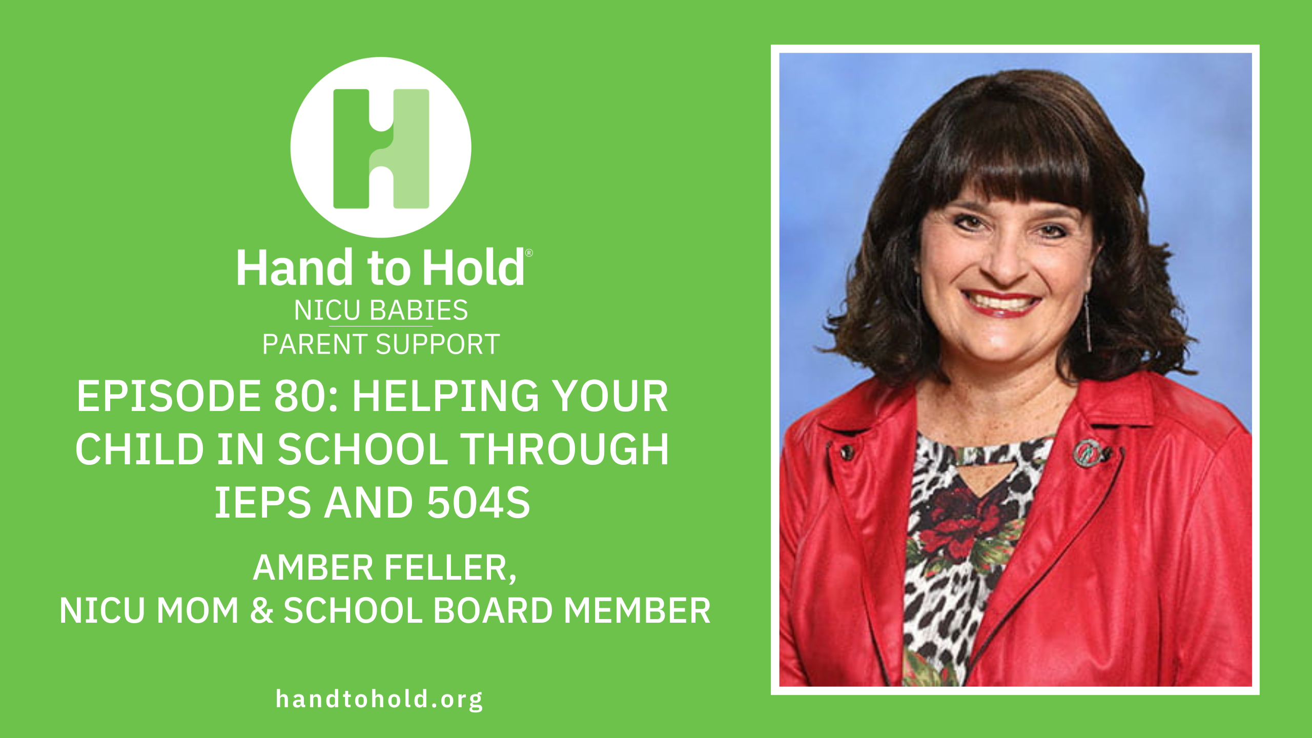 Amber Feller, hand to hold, nicu babies parent support podcast