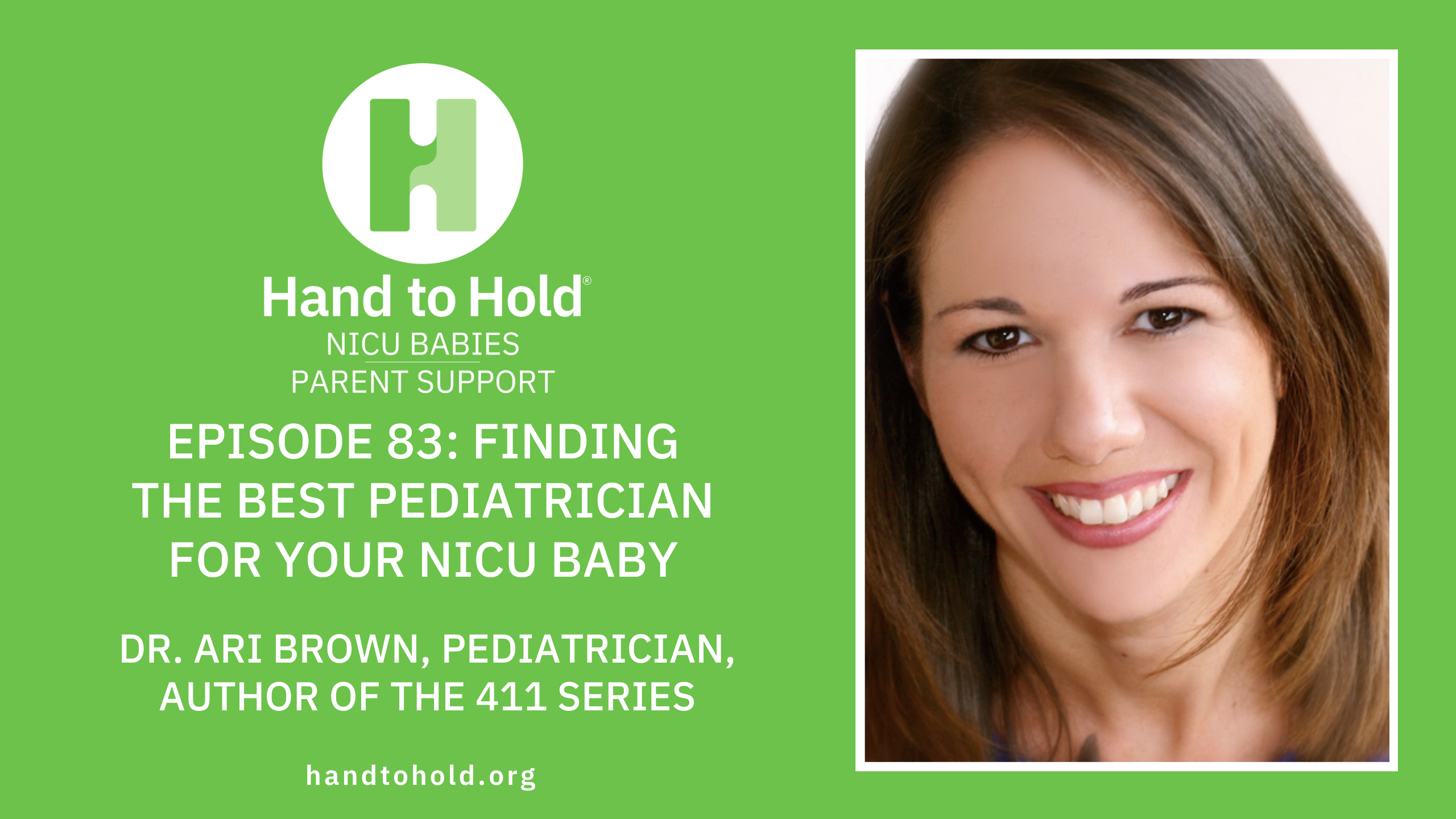 Ari Brown, Hand to Hold, NICU Babies Parent Support podcast