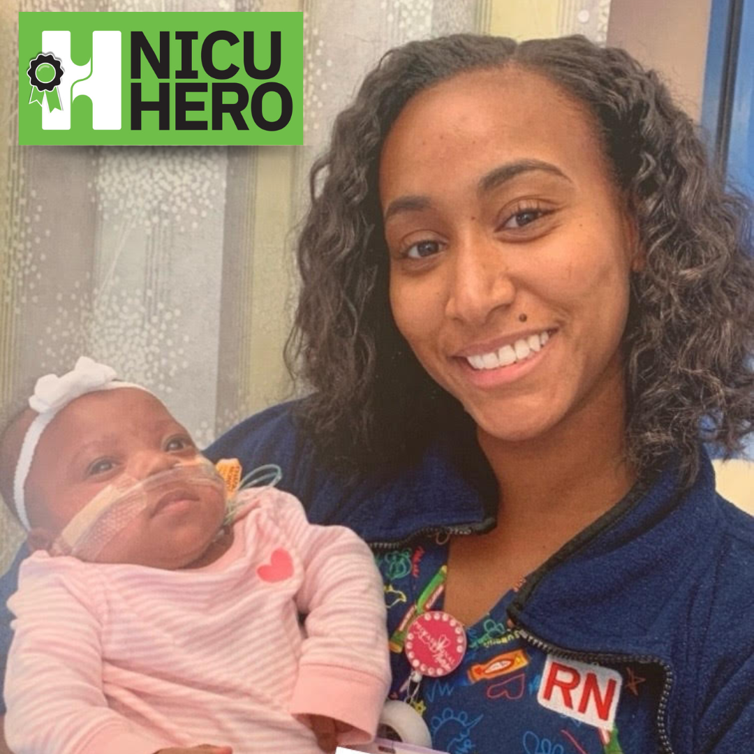 Hand to Hold NICU Hero Award Contest, Chelsea Samms