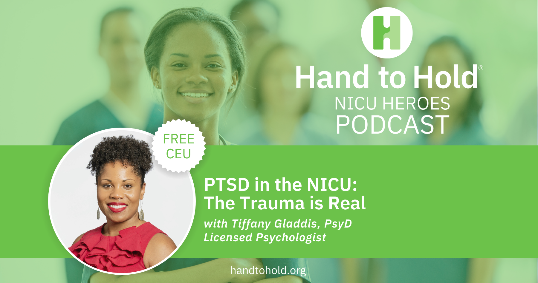 Tiffany Gladdis Hand to Hold NICU Heroes podcast, PTSD