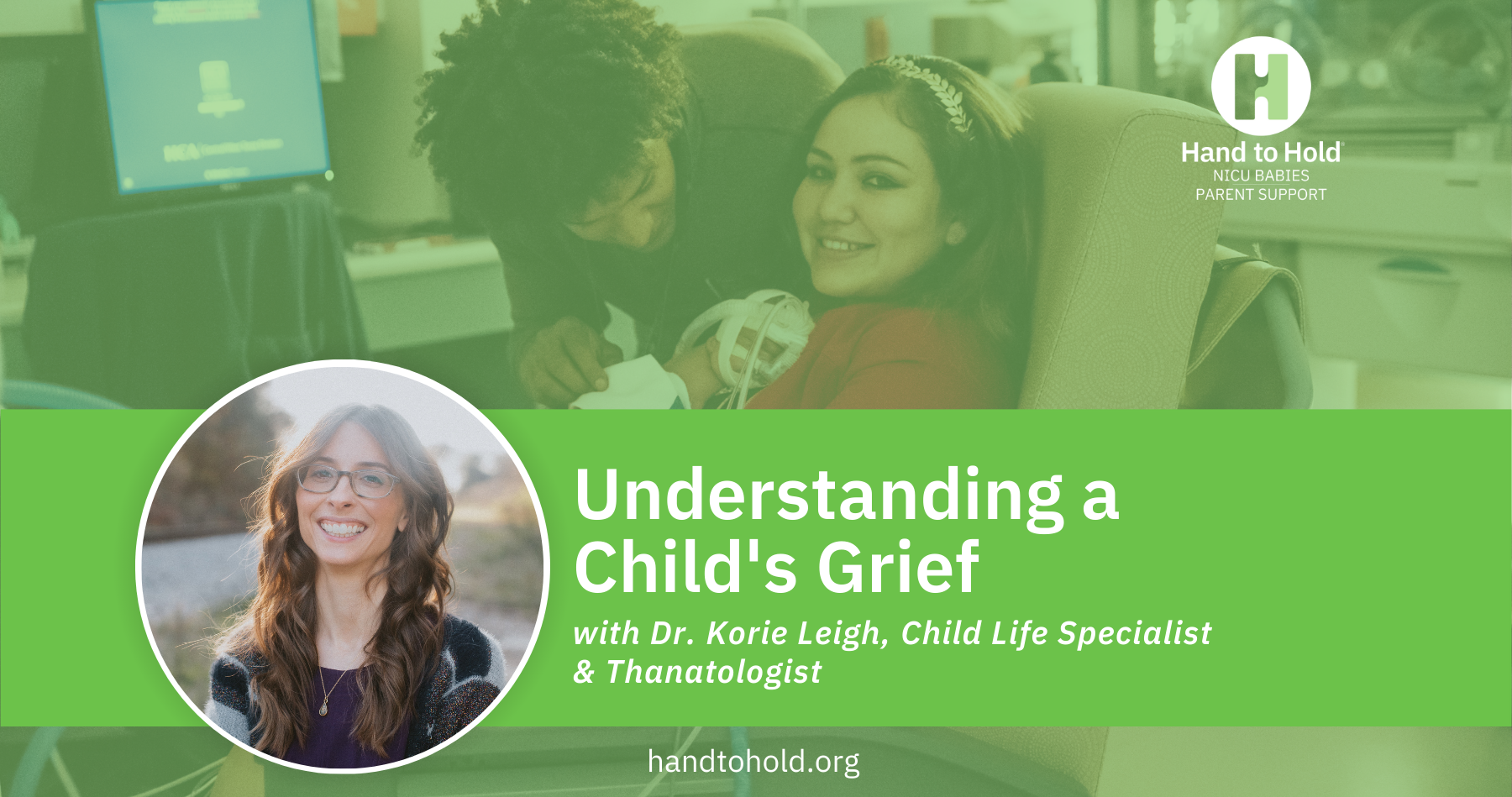 hand to hold nicu babies parent support podcast, grief