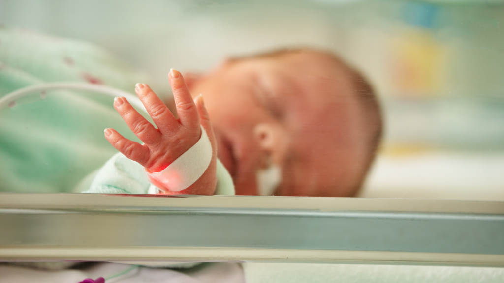 hand to hold foster adoption NICU parent