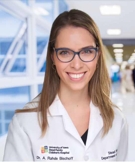 Dr. Adrianne Rahde Bischoff, hand to hold NICU heroes podcast