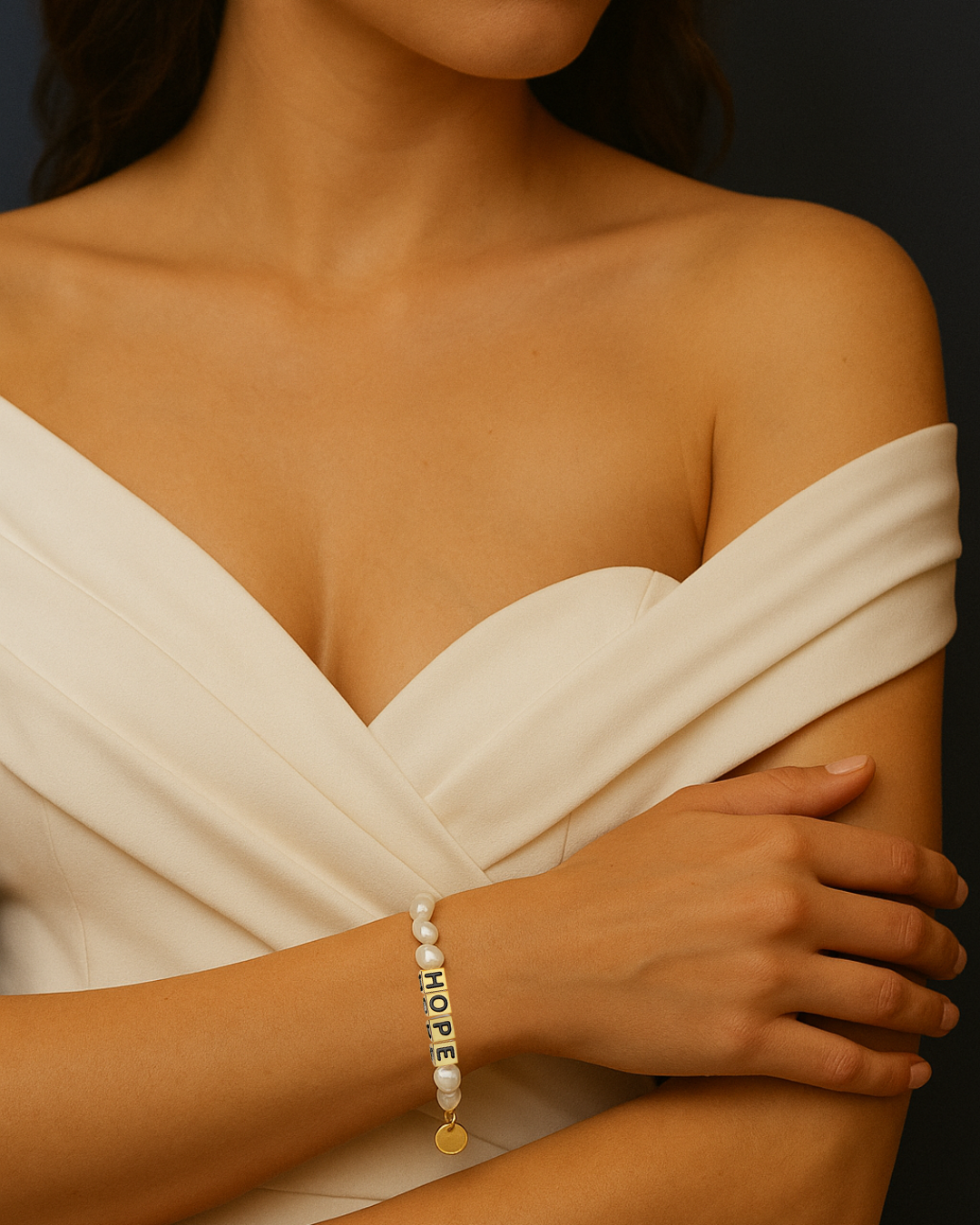 hand to hold hope gala bracelet