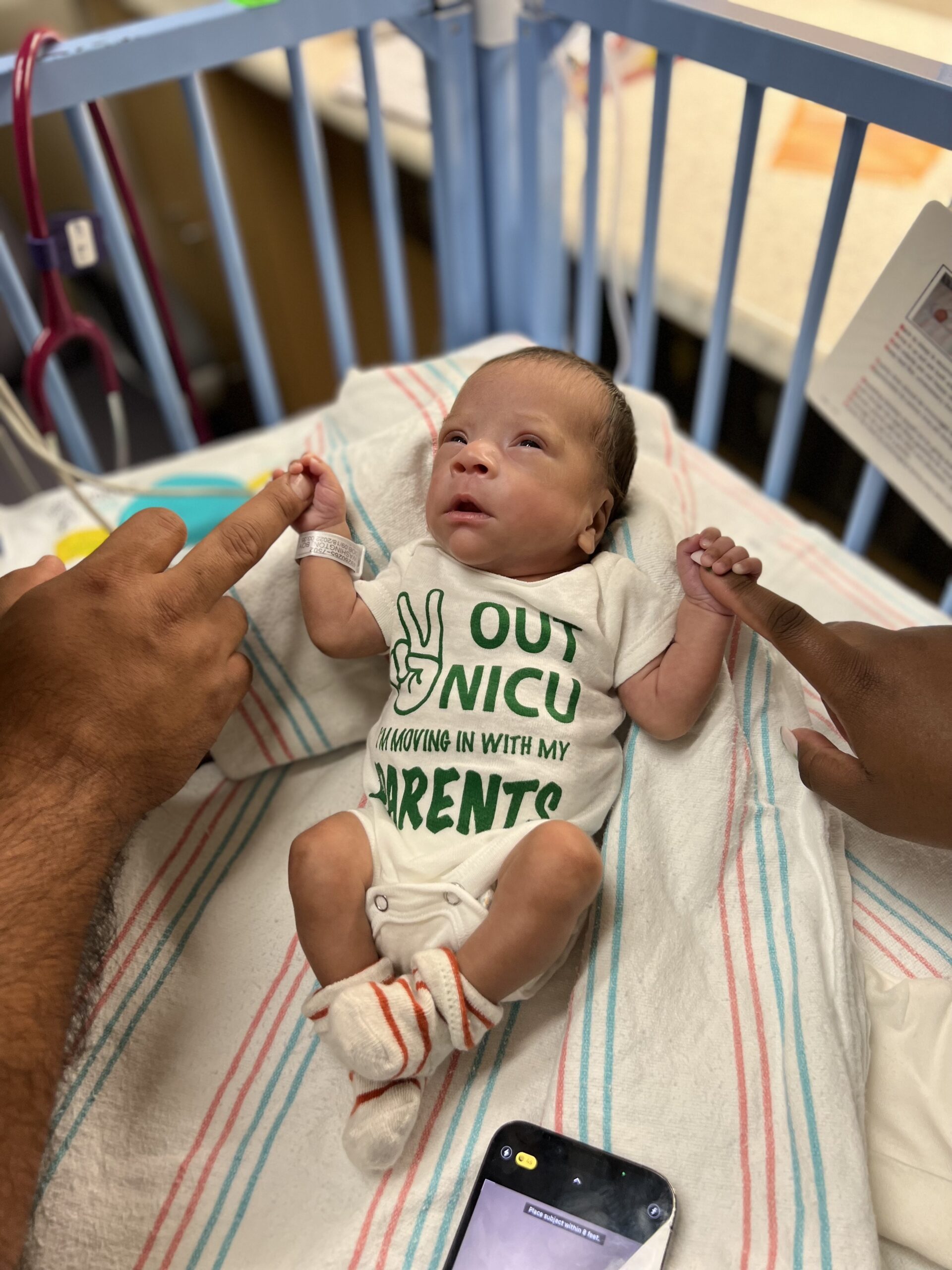 long NICU stat, Hand to Hold, micropreemie