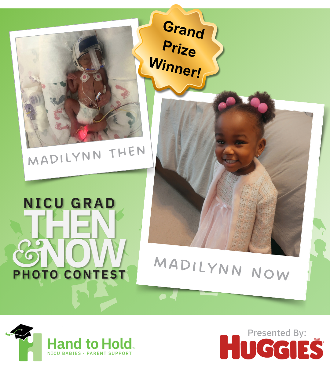 hand to hold nicu grad then and now photo contest